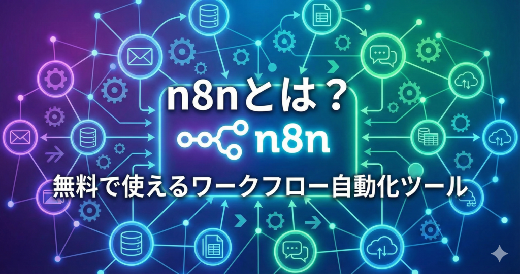n8nとは？無料で使えるワークフロー自動化ツールを初心者向けに解説【2025年版】