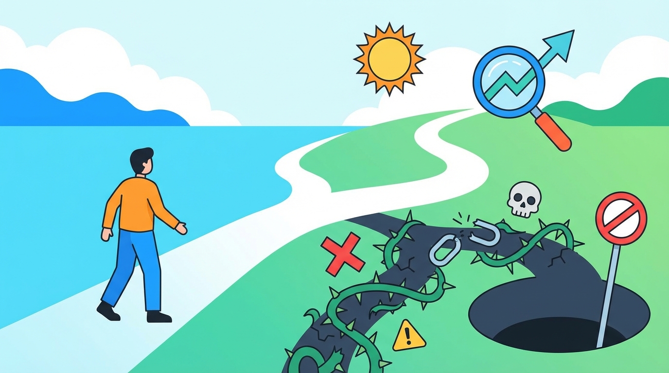 SEOにおけるリスク - 絶対に避けるべき