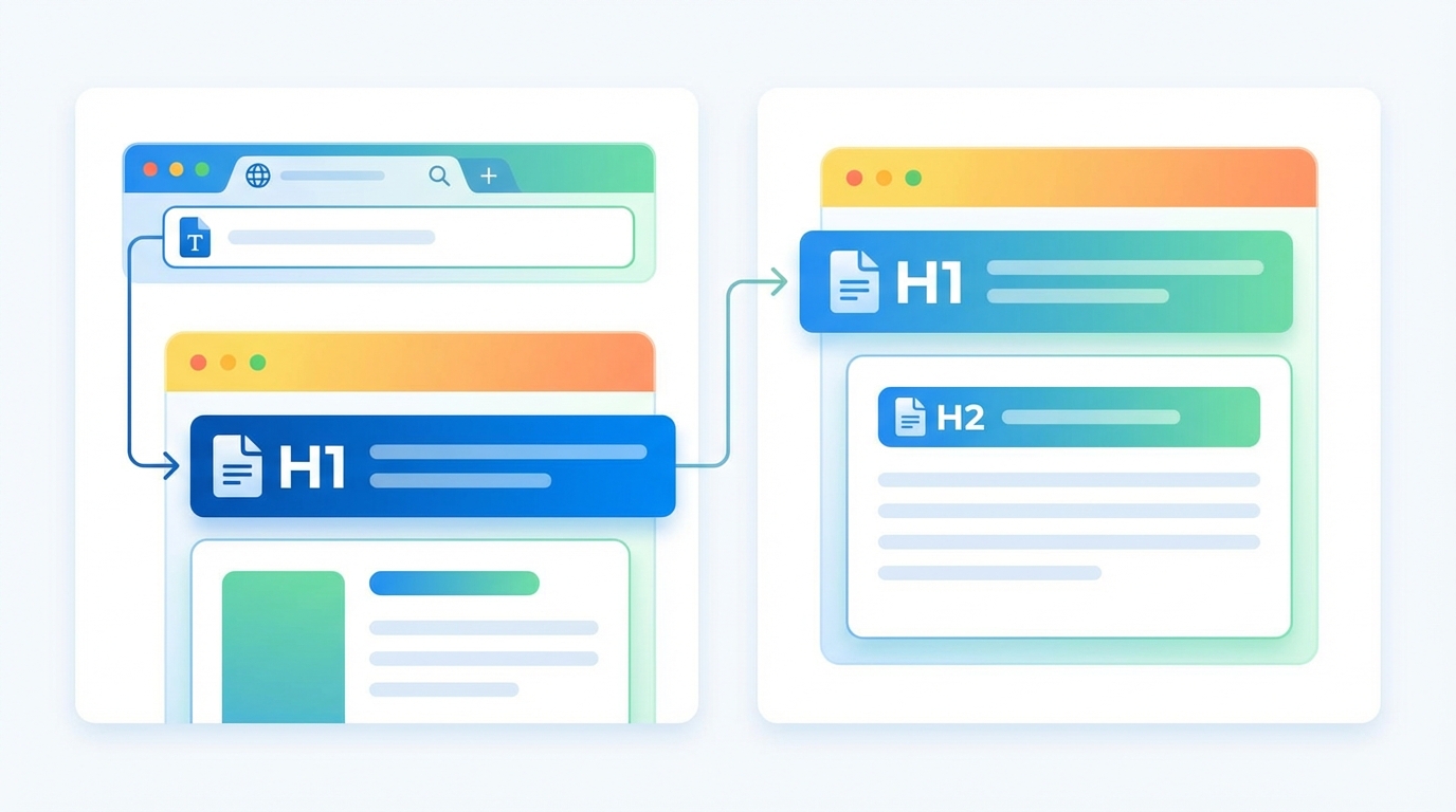 h1タグとtitleタグの違い