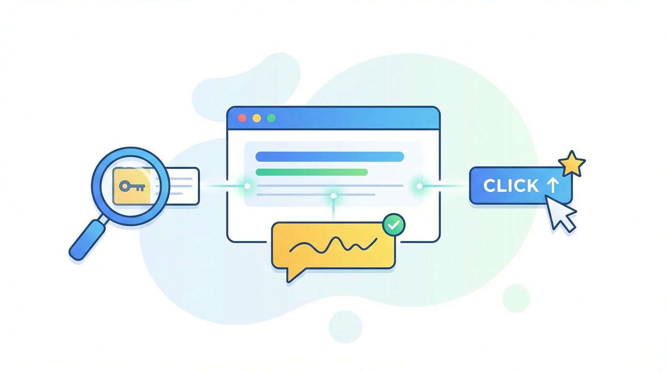 meta descriptionの3つの要素