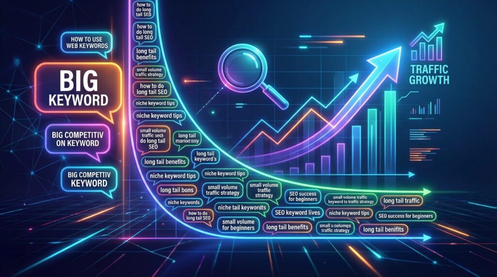 【SEO】ロングテールSEOとは？メリット・デメリットと成功のポイントを徹底解説