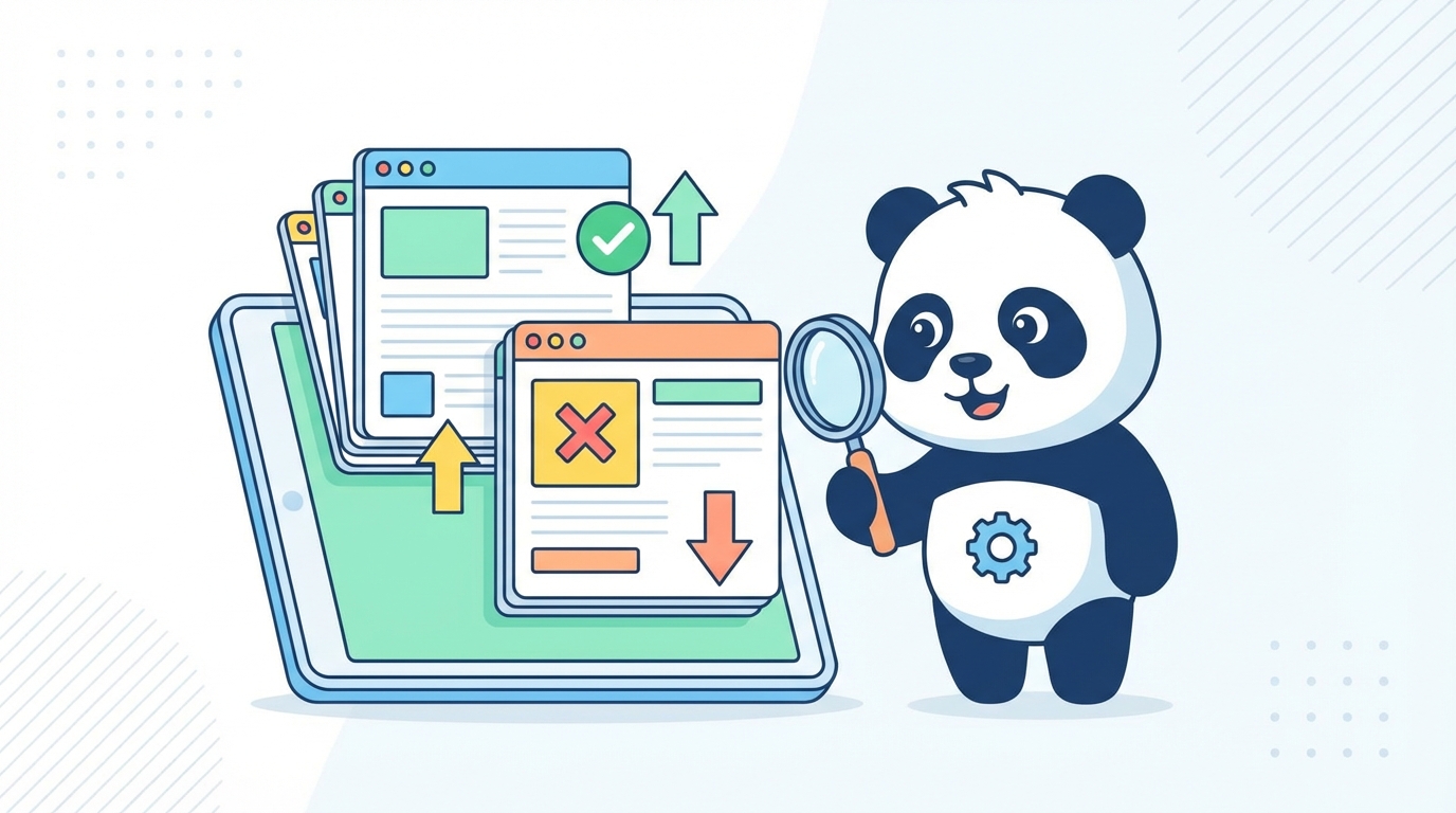 パンダアップデートとは