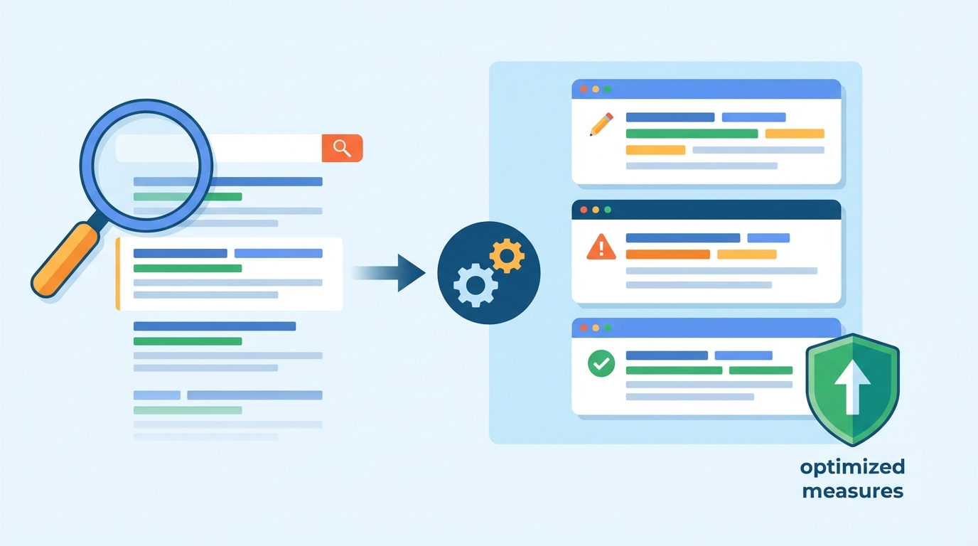 検索結果でのタイトル書き換えパターンと対策